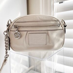 Coach Poppy Mini Crossbody in Cream